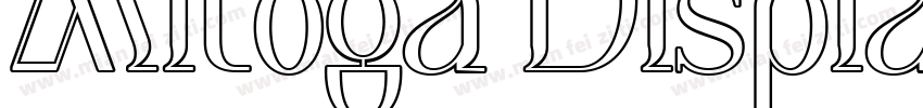 Mitoga Display字体转换